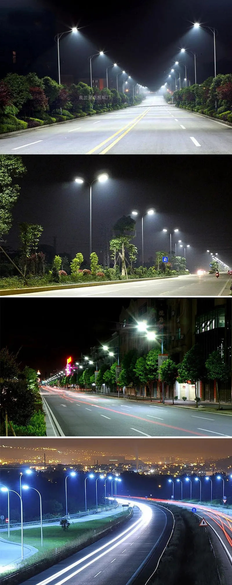 30W 50W 100W Street Light 150W LED Outdoor Lights for Garden Lights Road Lamp AC110V 220V 230V 240V COB Streetlight Lighting