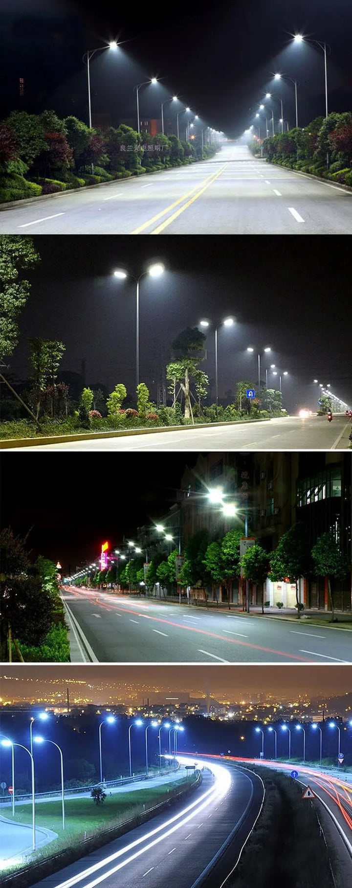 30W 50W 100W Street Light 150W LED Outdoor Lights for Garden Lights Road Lamp AC110V 220V 230V 240V COB Streetlight Lighting