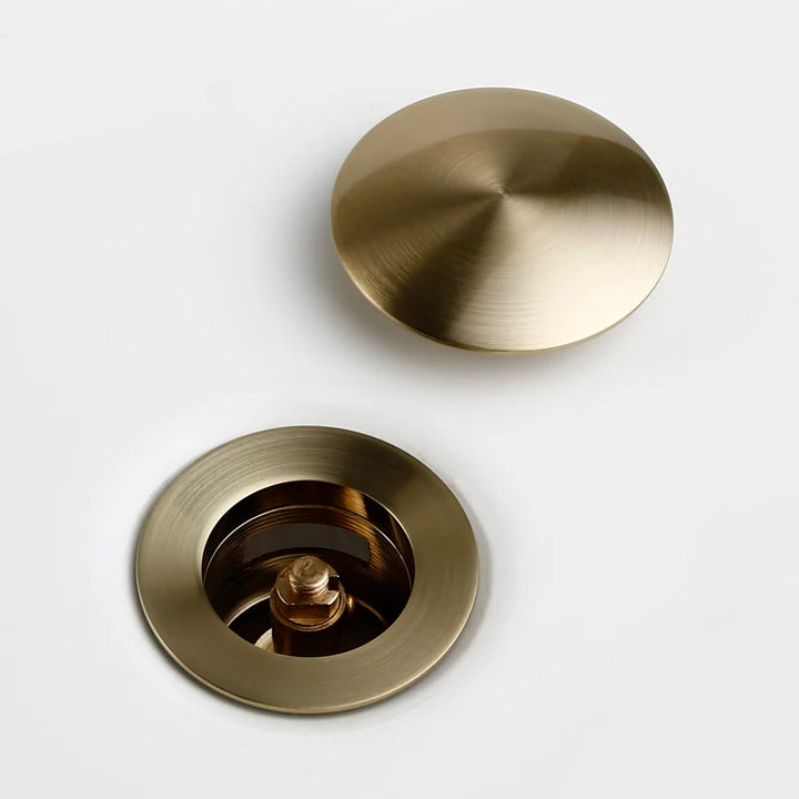 Bathroom Sink Stopper Washbasin Pop Up Drain Plug Cover Waste Pipe Drainer With Or Without Overflow For Bath Accessories