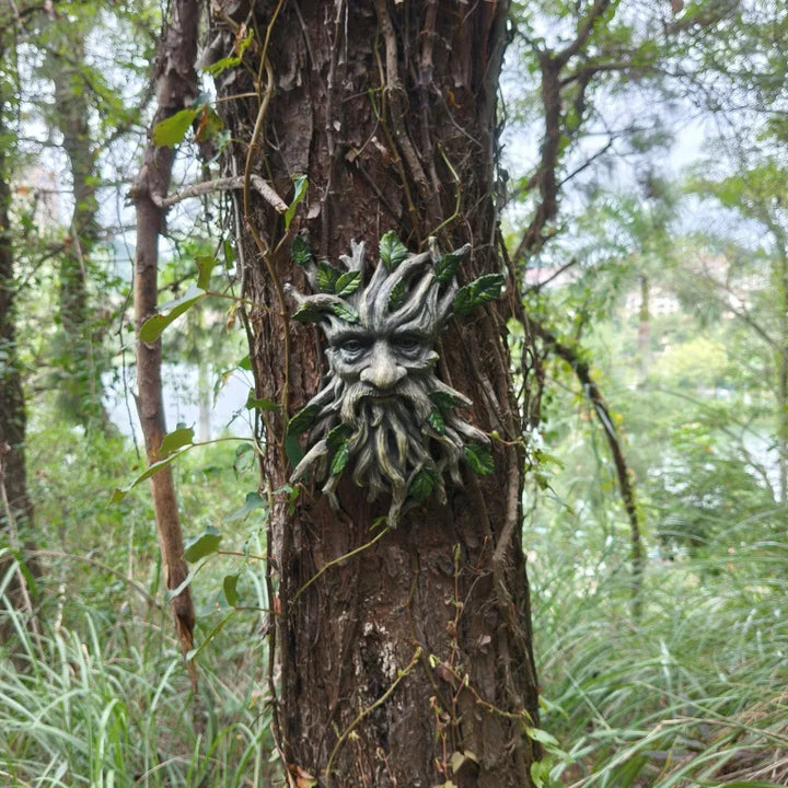 Ent  Resin Tree Spirit Hanging Ornament for Garden
