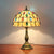 Turkish Table Lamp Tiffany Stained Glass with Dragonflys Vintage Desk Lamp Mediterranean Deco Lighting