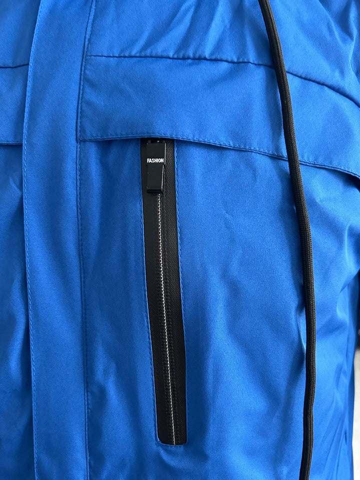 Customize your logo, spring and autumn outdoor trendy jackets, unisex zippered hooded jackets, outdoor sports hiking jackets