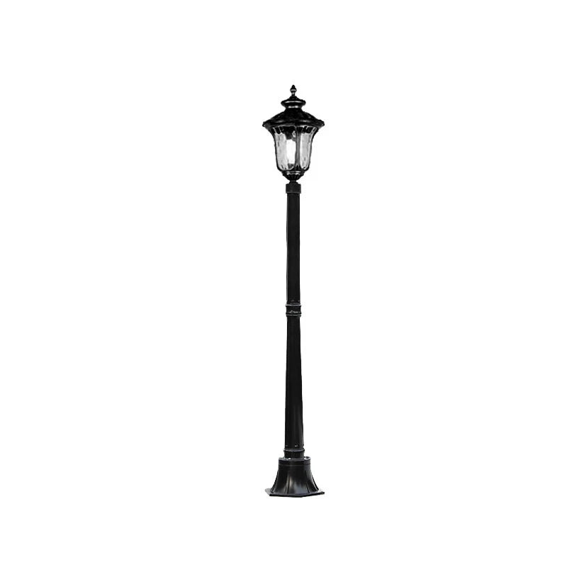 (≈ 1.8M) Outdoor Lawn Lamp European Waterproof Garden Lawn Lamp Outdoor Led  Single Aisle High Pole Street Lamp