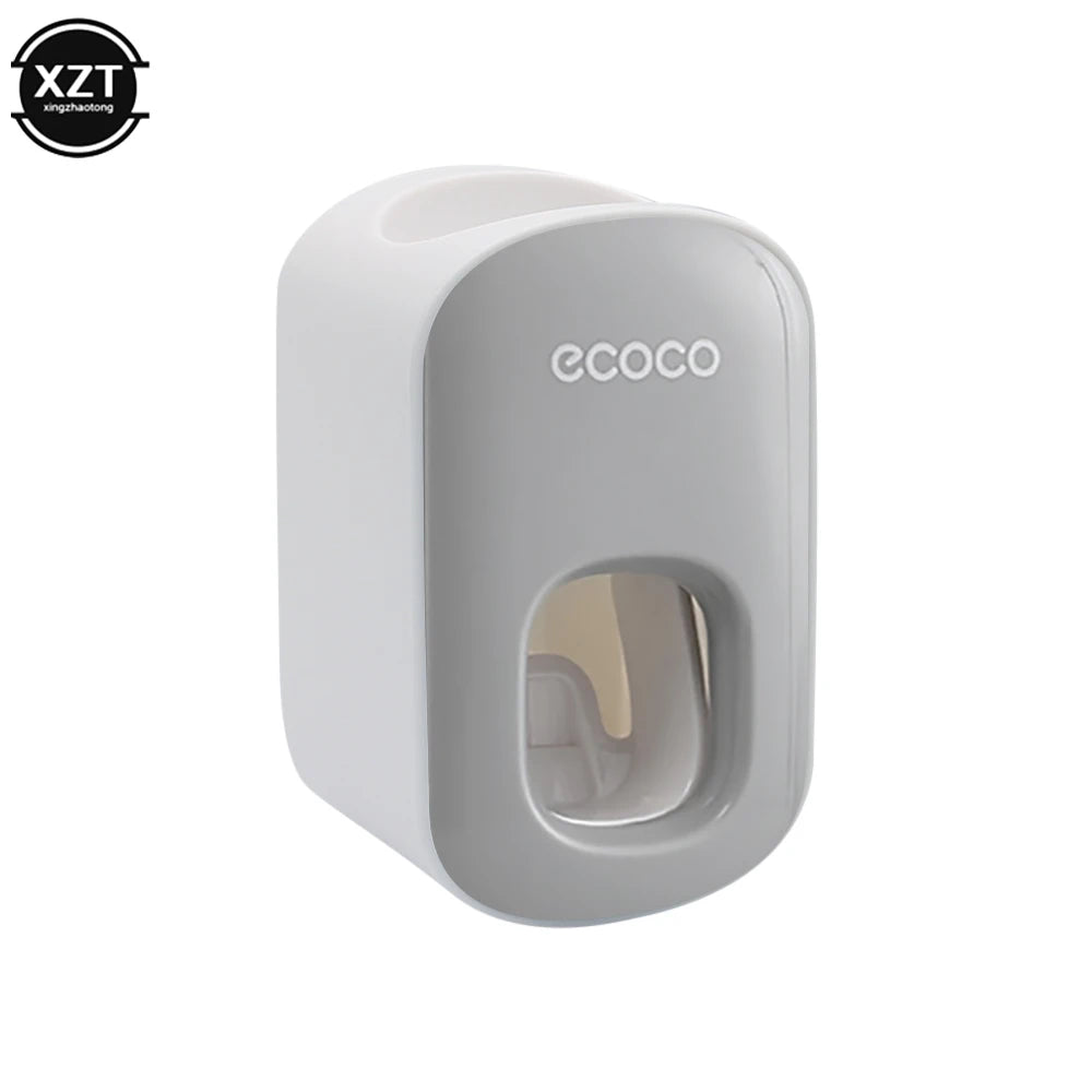 Wall Mount Automatic Toothpaste Dispenser Bathroom Accessories Set Toothpaste Squeezer Dispenser