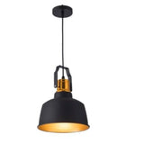 LED Pendant Lights Vintage Loft E27 And 12W Aluminum Dining Lamp Wood Hanging Lightings