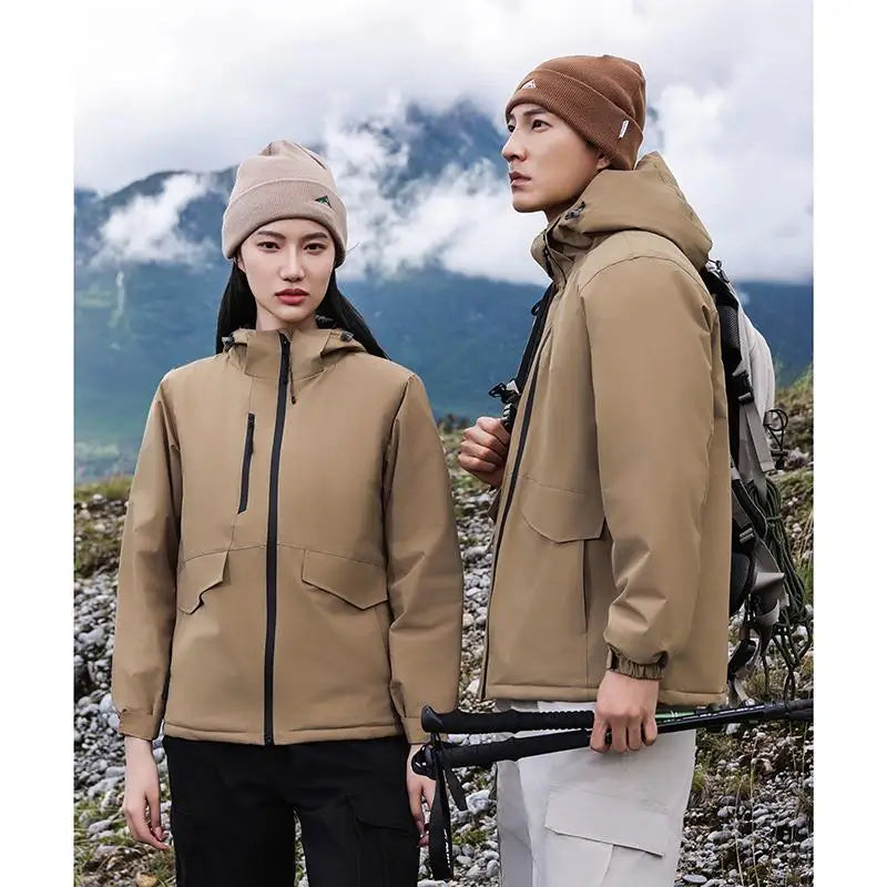 customized logo Spring Autumn Brand Men's Windproof Zipper Jacket Casual High Quality Hooded Baseball Jacket Outdoor C2366