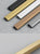 Hidden Cabinet Pulls Drawer Knobs Bedroom Door Handles Aluminum Alloy Kitchen Cupboard Door Pulls Furniture Handle Hardware