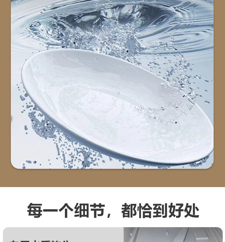 Supor Mini Small Fully Automatic Desktop Installation-Free 4 Sets of High Temperature Disinfection Drying Smart Dishwasher