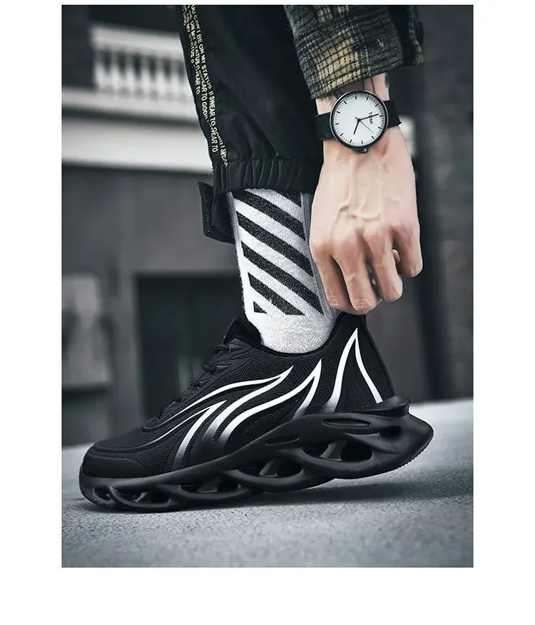 Men Sports Shoes Luxury Casual Sneakers Mesh Running Shoes Summer Lightweight Platform Fashion Basketball Walking Shoes for Men
