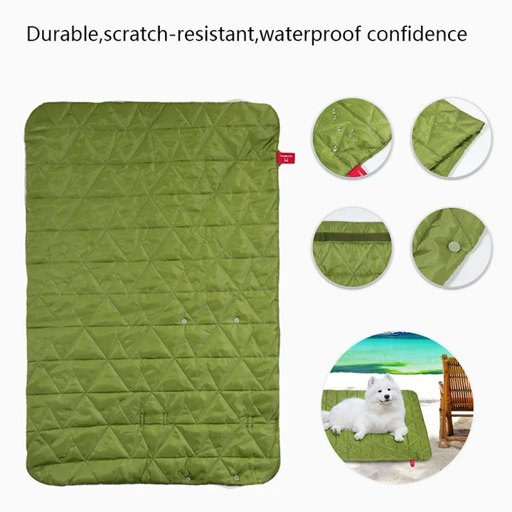 Pet Dog Picnic Travel Mat Waterproof Foldable Portable Bed Blankets Outdoor Universal All Breeds Dog Lightweight Camping Mat