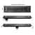 Black Floor Drain 304 Stainless Steel Shower Drain Long Strip Odor Proof Bathroom Floor Drainage Large Displacement