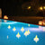 24/12Pcs Flickering Flameless LED Candles Light Lamp Waterproof Floating On Water LED Tea Light Battery Operated For Pool Spa