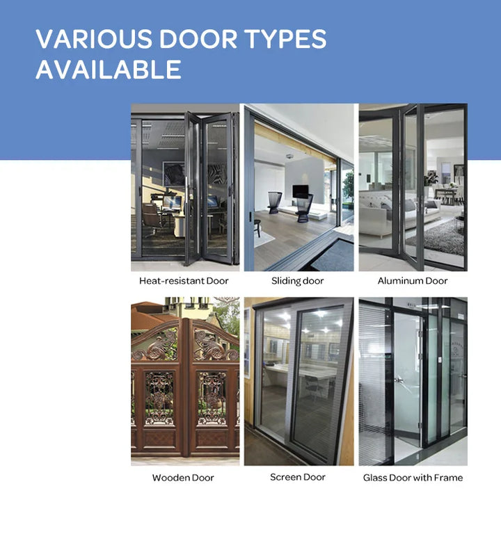 Tuya WiFi App waterproof Smart Door Lock Aluminum Biometric lock fingerprint door handle Digital Keyless lock for Glass Sliding