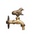 Vidric Outdoor Decorativ Garden Faucet Animal Shape Bibcock Green/Antique Brass Tap Washing Mop/Garden Watering Animal Faucet
