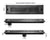 Black Floor Drain 304 Stainless Steel Shower Drain Long Strip Odor Proof Bathroom Floor Drainage Large Displacement