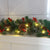 Christmas Garlands With Pinecones Red Berries Artificial Christmas Wreaths For Home Xmas Tree Stairs Door