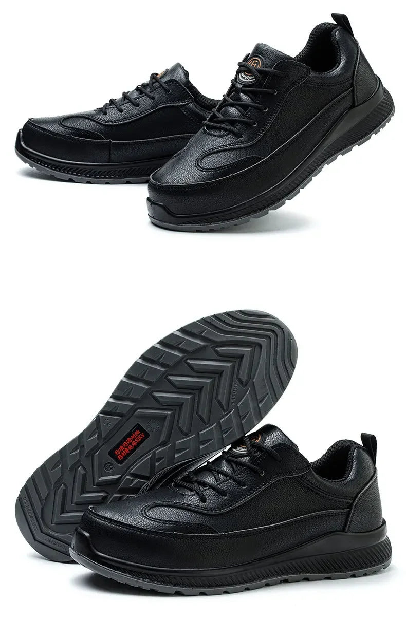 Men's Lightweight Comfortable Anti-Odor Safety Shoes Electric Workers Wear-Resistant Anti-Crush Insulated 10KV Shoes