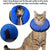 Soft Elizabethan Dog Cone Collar Inflatable Pet Recovery E-Collar for Small to Large Dogs And Cats Ideal for Surgery Recovery