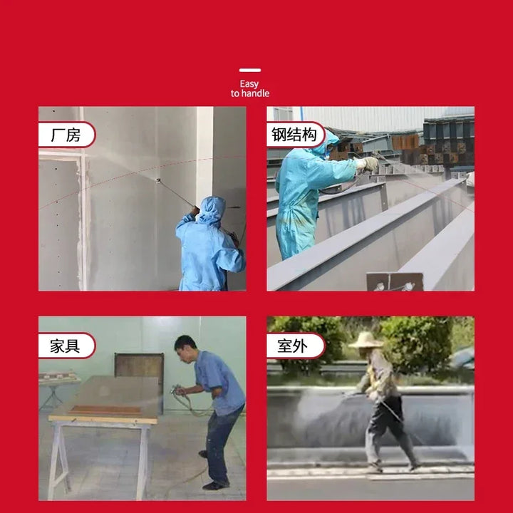 4800W 220V Professional airless spraying machine with Pure copper Motor Spray Gun Airless Paint Sprayer  painting machine tool H