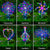 Solar Garden Lights Solar Firework Lights 90 LEDs Outdoor Waterproof for Garden Patio Walkway Pathway