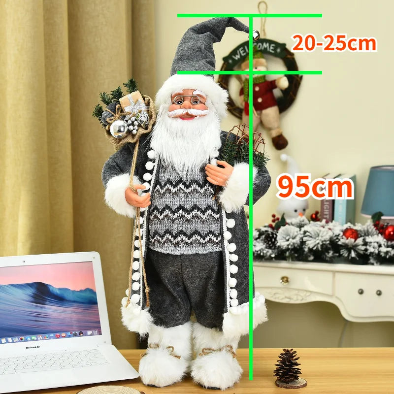 90cmThe New Big Santa Claus Doll for Large Christmas Tree