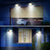 108LED  Solar Split Wall Lamp 3 Mode Waterproof Motion Sensor Garden Street Lights Solar Lamp Garden Security Wall Light