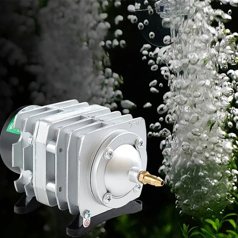 220V 25/30/45W  Air Pump Aquarium Accessories Electromagnetic Compressor for Fish Aquariums Oxygen Pump for Fish Tank Aquatic