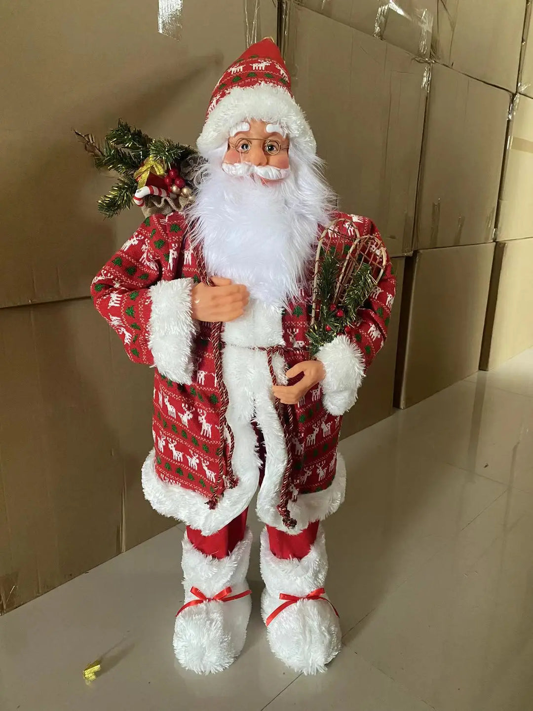 90cmThe New Big Santa Claus Doll for Large Christmas Tree