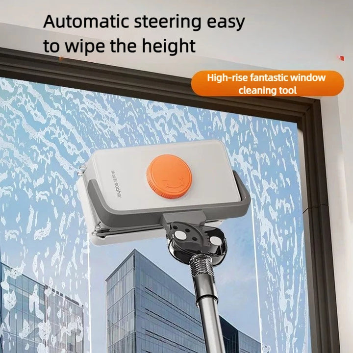 Window Cleaner JOYBOS Unlimited Adjustable Magnetic Glass Professional Double With Telescopic Rod Window For Home Cleaning Brush