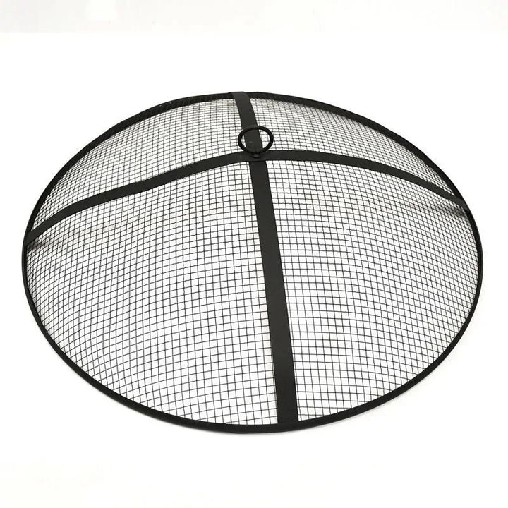 Camping Fire Pit Bonfire Stove Bonfire Activity Wood Basket Black Garden Decoration Wood Stove Heating Furnace With Baking Net