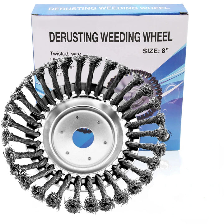 6/8/10 Inc Steel Grasss Trimmer Head Brushcutter Wire Debroussailleuse Weed Brush Blade for Garden Lawnmover Power Tool