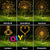 1PC Solar Fireworks Lamp Outdoor Grass Globe Dandelion Flash String Fairy lights 90 /150/200 LED
