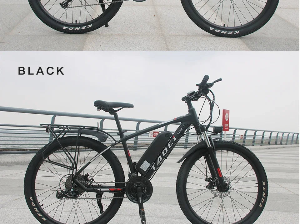 AKEZ Electric Bicycle 36V13AH Lithium Battery 350W Brushless motor Adult E-Bike 26Inch Thin tire Urban Commuting Electric Bike