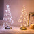 Christmas LED Crystal Christmas Tree Diamond Pendant Light For Home Bedroom Living Room Decoration As Christmas Birthday Gift