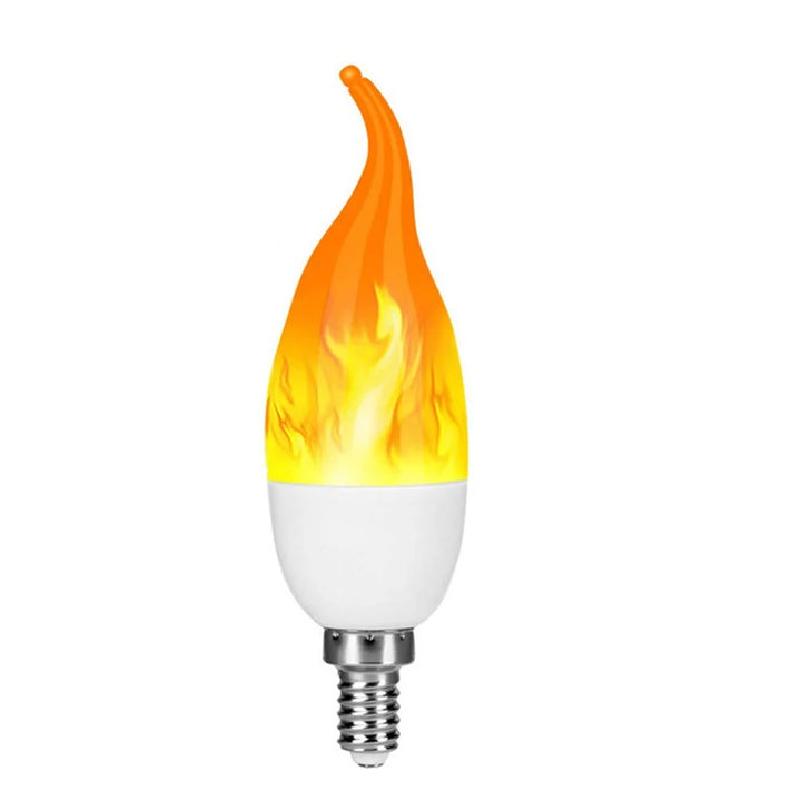 E27 LED Flame Lamps LED Flickering Fire Simulation Light E14 Dynamic Flame Effect Light Bulbs