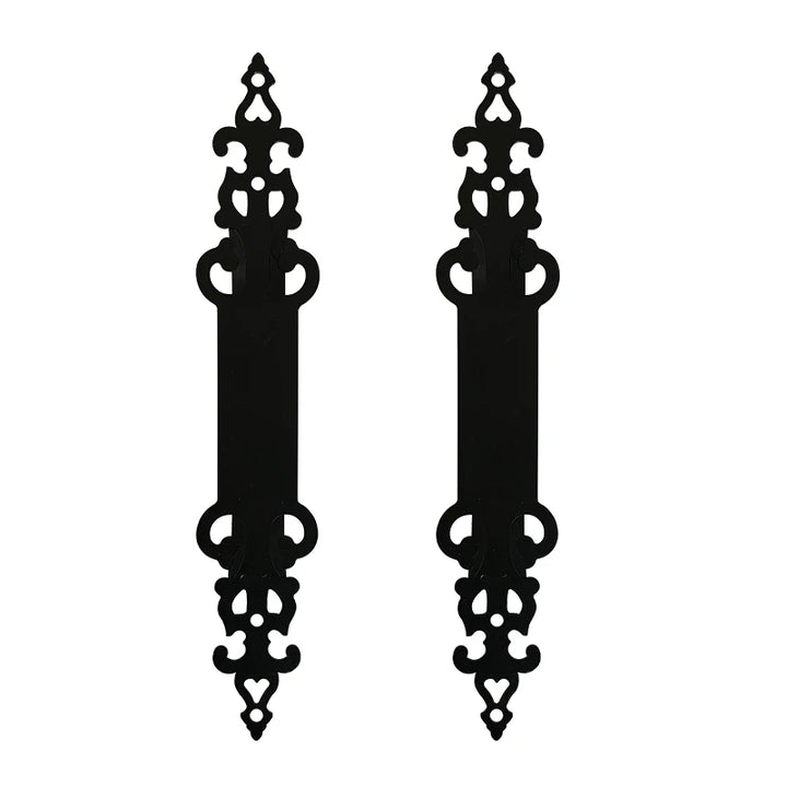 LWZH Sliding Barn Door Pull Handles Gate Cabinet Closet Door Handle Set (250mm Length)