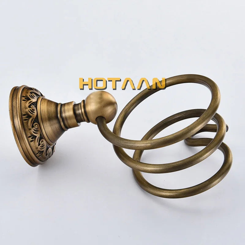 Solid Anti-Rust Aluminium Made Wall Mounted Hair Dryer Rack Holder Stand Rack Shelf For Bathroom Accessories Bathroom Products