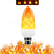 USB E14 E27 B22 Led Simulated Flame Bulbs 9W AC85-265V Luces Home Electronic Accessories Lamp Flame light Effect Bulbs Lampada