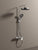 Rose Gold Shower Faucet Bathroom Hot Cold Mixer Bath Shower System Bathtub Wall Mount Round SPA Rainfall Luxury Set