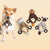 Pet Soothing Toys Dog Making Noise Squeaky  Bear Shaped Plaything Pets Wear Resistant Teeth Cleaning Toy