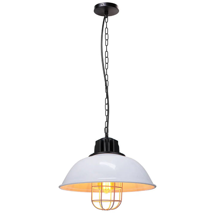 Vintage Bronze Black Metal Hanging Lamp Shade Edison Pendant Light Industrial Lamp