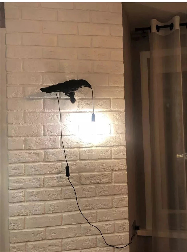 Modern Lucky Bird Table Lamp Bedroom Bedside Living Room Table Lights Resin/Fixture Wall Lamp