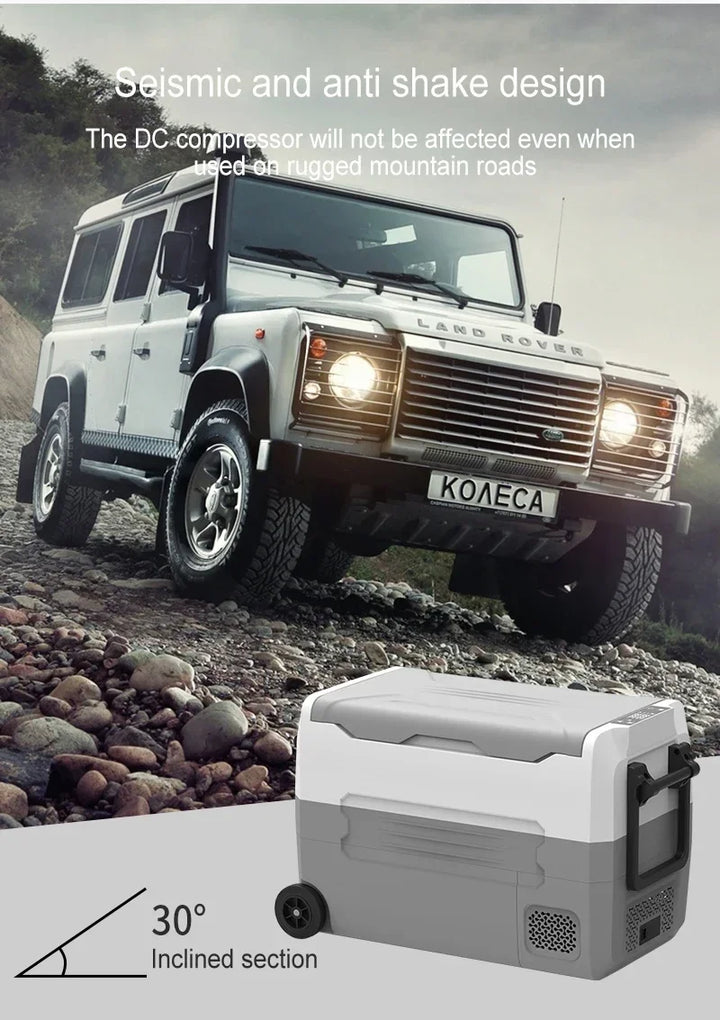 EA55 55L car  fridges with 12v compressor cooling system big capacity small cooler