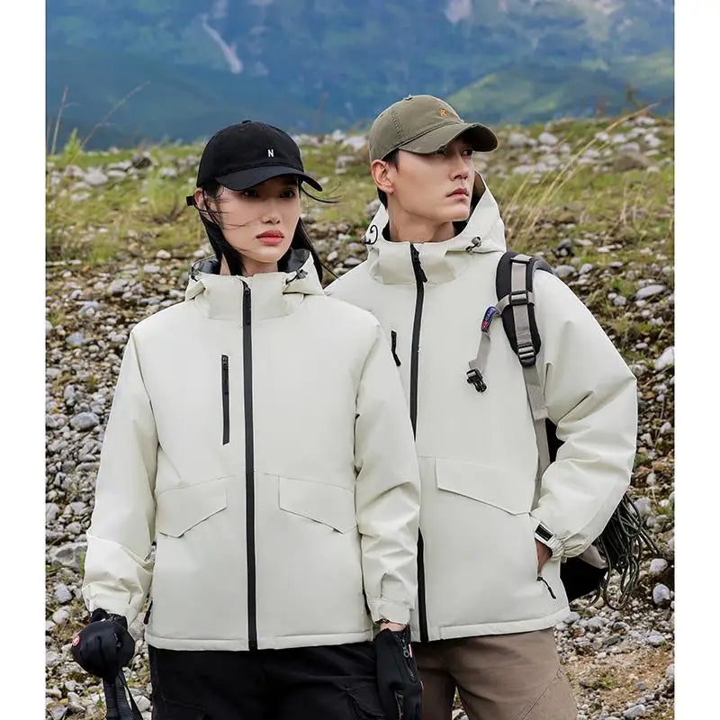 customized logo Spring Autumn Brand Men's Windproof Zipper Jacket Casual High Quality Hooded Baseball Jacket Outdoor C2366