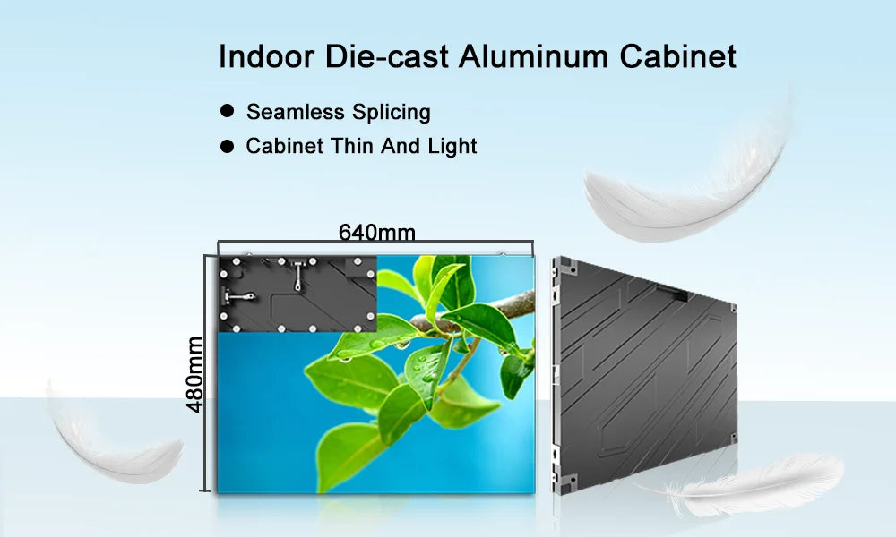 UHLED Led Display P0.9 P1.25 P1.875 P2 Publicidad Indoor Giant Screen Advertising Video Wall LED Display Panel Screen