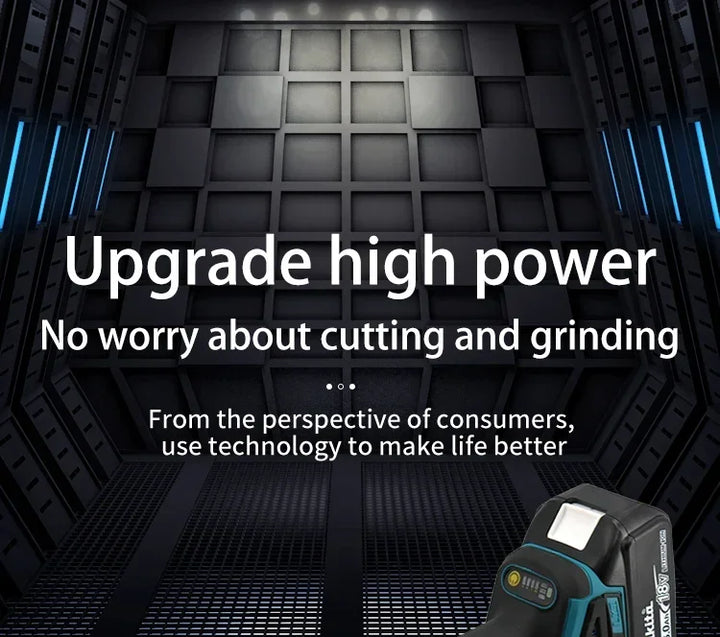 Makita DGA404 18V Brushless Electric Angle Grinder 125mm Cordless Grinder Metal Wood Grinding Polishing Cutting Power Tool