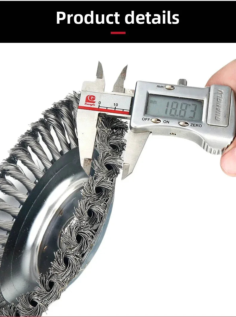 Universal Lawn Mowing Tool Steel Wire Rotary Blade Grass Cutter Garden Care Equipment Lawn Trimmer Accessory