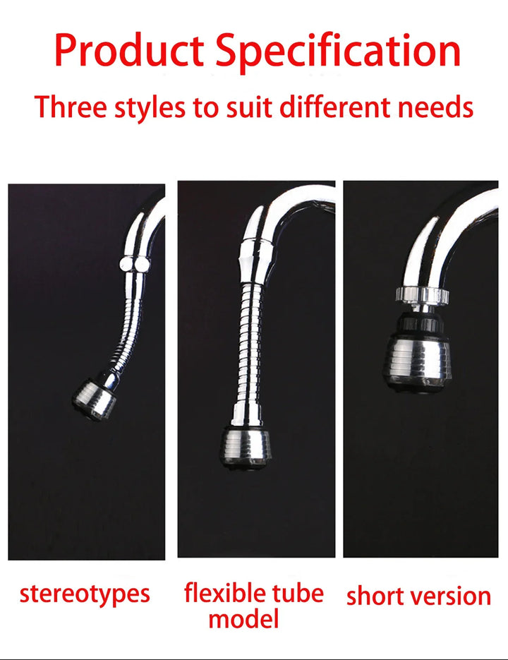 3PCS Nozzle For Faucet Frother Mixer Aerator Water Saving Tap Nozzle Attachment  Kitchen Faucet Sprayer Adapter
