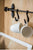 Vintage Iron Decorative Hooks Coffee Shop Display Window Cup Holder Mobile Hook Wall Hanger Stable Load Bearing Grocery Rack