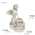 Fairy Garden Statue Solar Garden Decor Fairy Statue Outdoor with Glass Ball  Waterproof Outdoor Decor Suitable for Yard